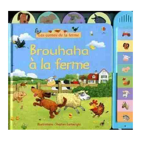 Brouhaha a la ferme avec sons