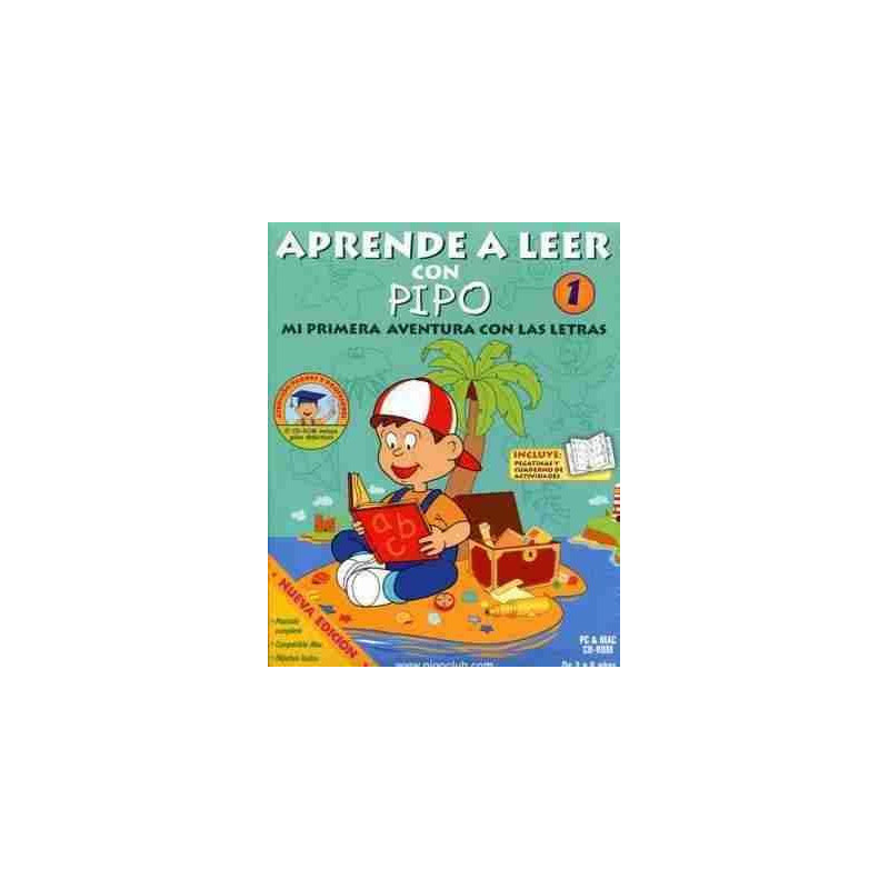 Aprende a Leer con Pipo 1 de 3 a 6 años