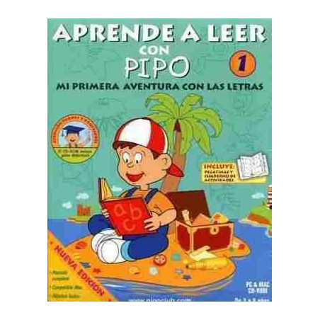 Aprende a Leer con Pipo 1 de 3 a 6 años