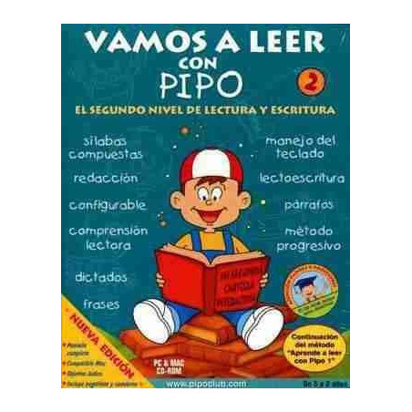 Vamos a Leer con Pipo 2 de 5 a 8 años