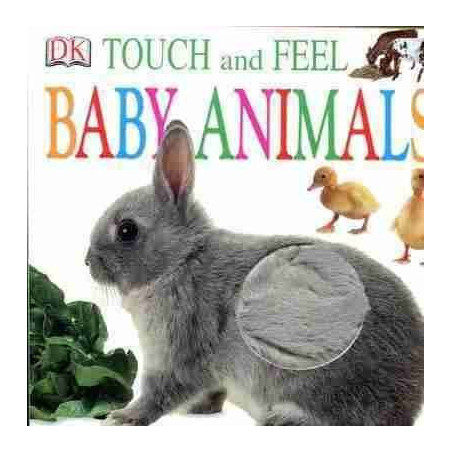 Touch and Feel Baby Animals Hb