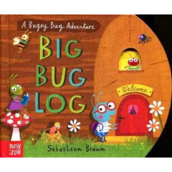 Big Bug Log A Bugsy Bug Adventure flaps