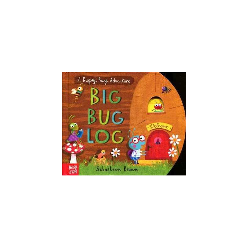 Big Bug Log A Bugsy Bug Adventure flaps