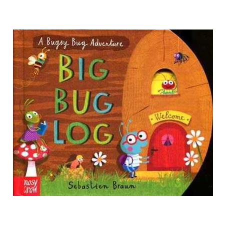 Big Bug Log A Bugsy Bug Adventure flaps