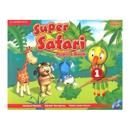 Super Safari 1 Pupi's Book + DVD - ROM