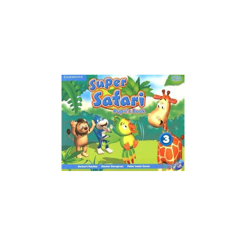 Super Safari 3 Pupi's Book + DVD - ROM