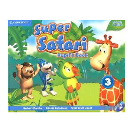 Super Safari 3 Pupi's Book + DVD - ROM