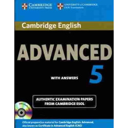 Cambridge Certificate Advanced English 5 self study pack c/k