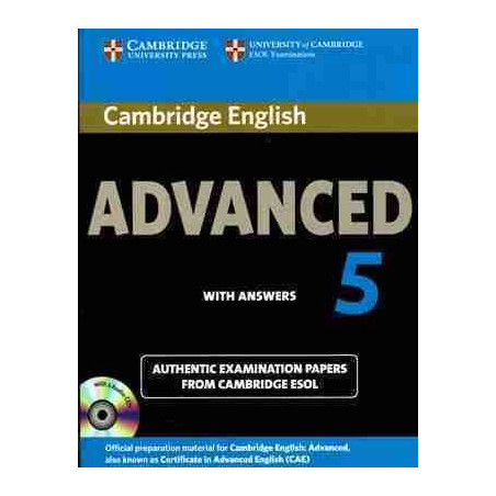 Cambridge Certificate Advanced English 5 self study pack c/k