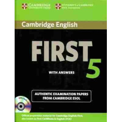 Cambridge First Certificate English 5 c/k + cd audio (2)