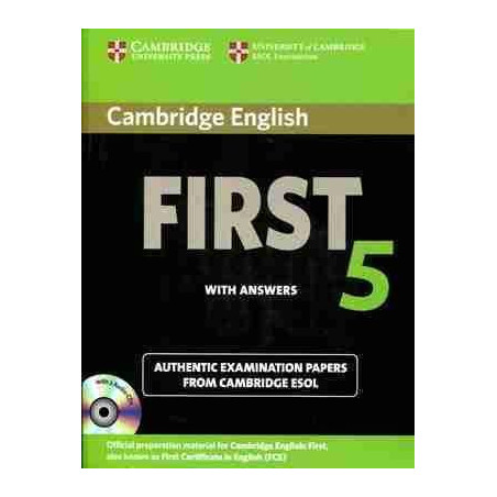 Cambridge First Certificate English 5 c/k + cd audio (2)