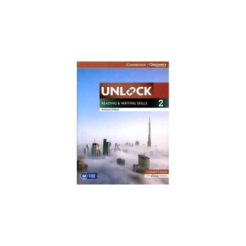 Unlock 2 Reading and Writing Skills A2 Students + Online Workbook