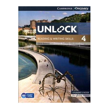 Unlock 4 Reading and Writing Skills B2 Students + Online Workbook