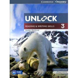 Unlock 3 Reading and Writing Skills B1 Students + Online Workbook