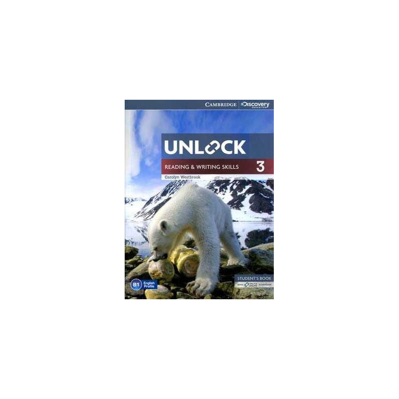 Unlock 3 Reading and Writing Skills B1 Students + Online Workbook