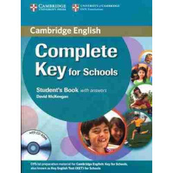 Complete Key (KET) For Schools A2 Students + Workbook c/k + cd rom