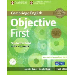 Objective First Student's c/k + Class Audio CDs(2) + CdRom 4th Edition