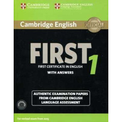 Cambridge English First Test 1 + cd Audio c/k 2015