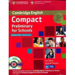 Compact Preliminary B1 for Schools Student s s/k + Workbook s/k + cd audio WB  + cd Rom