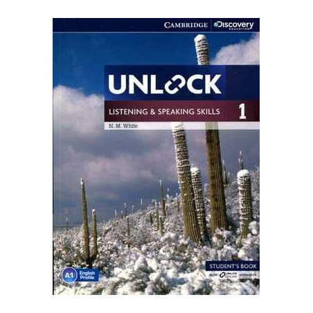 Unlock 1 Listening and Speaking Skills A1 Students + Online Workbook