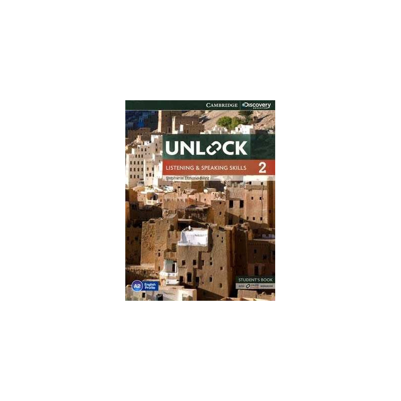 Unlock 2 Listening and Speaking Skills A2 Students + Online Workbook