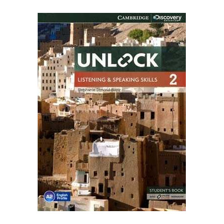 Unlock 2 Listening and Speaking Skills A2 Students + Online Workbook