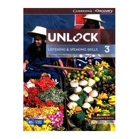 Unlock 3 Listening and Speaking Skills B1 Students + Online Workbook