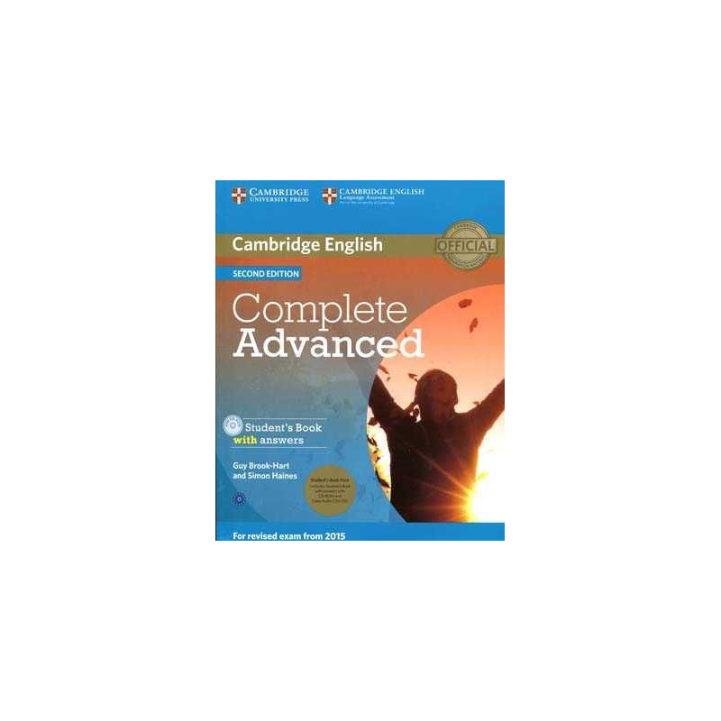 Complete Advanced 2015 Students c/k+ Class Audio CDs (3) + CdRom 2nd Edition