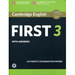 Cambridge English First 3 Test + answers + audio web